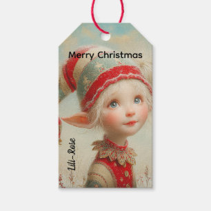 Personalised Elf Gift Tags   North Pole Christmas 