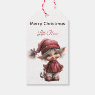 Personalised Elf Gift Tags   North Pole Christmas 