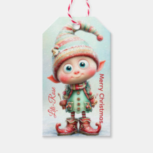 Personalised Elf Gift Tags   North Pole Christmas 