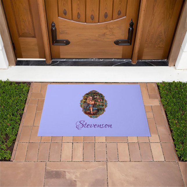 Personalised Elf Princess Doormat (Outdoor)