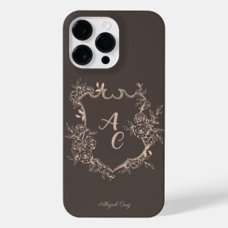 Personalised Emblem Crest iPhone 14 Pro Max Case