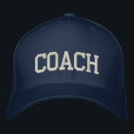 Personalised & Embroidered Coach Cap | Hat<br><div class="desc">The perfect gift for your coach! The back of this cap can be personalised with your coach's name,  just click on the customise it link to make changes. Need help? Just message me and I'd be happy to take care of the customising for you.</div>