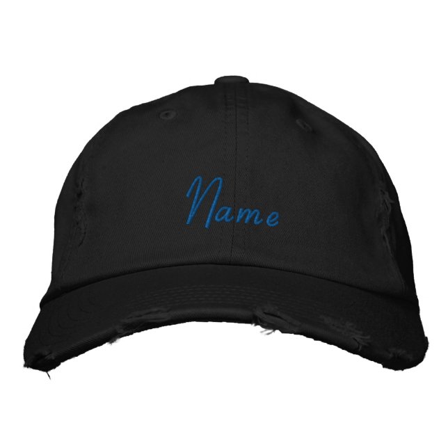 Personalised Embroidered Hat (Front)