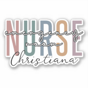 Personalised Emergency Room nurse ER Nurse 