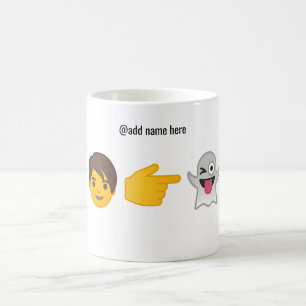 Personalised Emoji Mug   You're My Boo