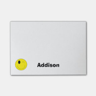Personalised Emoji Post-it Notes