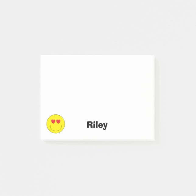 Personalised Emoji Post-it Notes (Front)