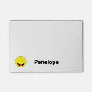 Personalised Emoji Post-it Notes
