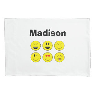 Personalised Emojis Pillowcase