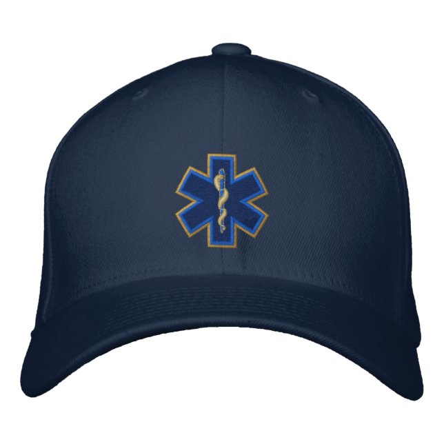 Personalised EMT Emergency Medical Technician Embroidered Hat (Front)