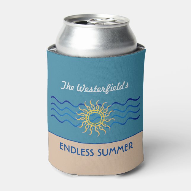 Personalised Endless Summer Can Cooler (Can Front)