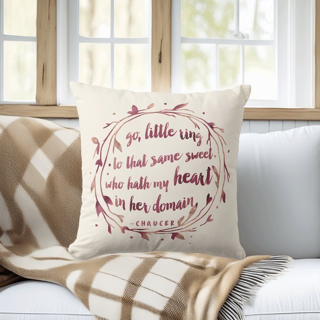 Personalised Engagement Keepsake Pillow (Creator Uploaded)