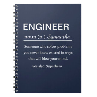 Personalised Engineer Definition Notebook