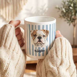 Personalised English Bulldog Custom Bulldog Coffee Mug
