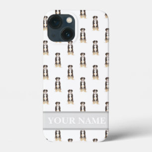 Personalised Entlebucher Mountain Dog iPhone 13 Mini Case