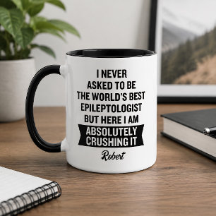 Personalised Epileptologist Mug