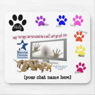 Personalised EPW Camera Trap mousepad
