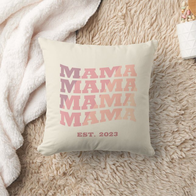 Personalised established Mama Cushion (Blanket)
