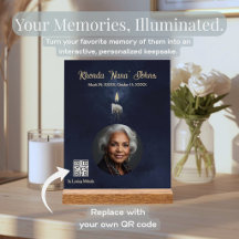 Personalised Eternal Light Memorial with Music