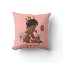 Personalised Ethnic Princess on Phone Teddy Bear