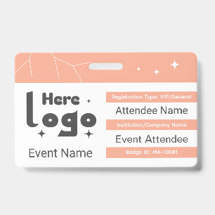 Personalised Event Badge ID