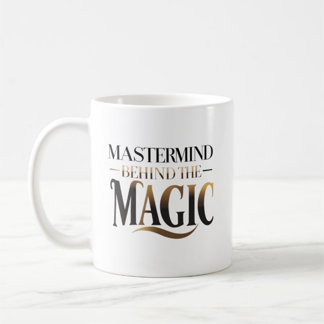 Personalised Event Coordinator Gift Coffee Mug (Left)