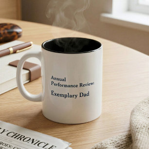 Personalised Exemplary Dad Performance Mug