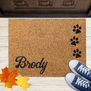 Personalised Extra Large Dog Placemat Doormat