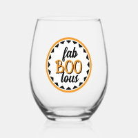 Personalised Fab Boo Lous Halloween Party Design