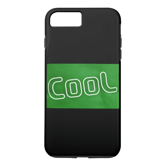Personalised Fabric Green Textile Cool Case-Mate iPhone Case (Back)
