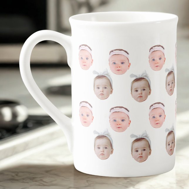 Personalised Face 2 Photo, Custom Mug Face Dad Mum (Creator Uploaded)