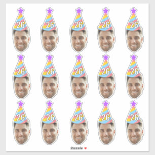 Personalised Face Birthday Favours Bachelor Party 