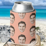 Personalised Face Birthday Favours Bachelor Party Can Cooler<br><div class="desc">If You Need Any Help Please Contact Me.</div>