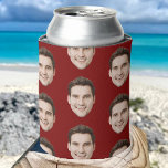 Personalised Face Birthday Favours Bachelor Party Can Cooler<br><div class="desc">If You Need Any Help Please Contact Me.</div>