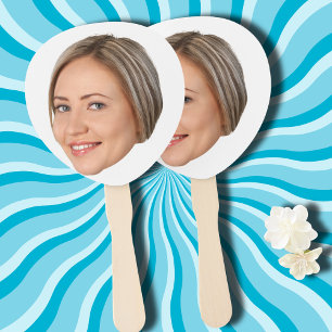 Personalised Face Birthday Favours Bachelor Party Hand Fan