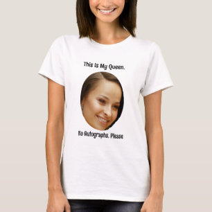 Personalised Face Custom Photo Picture Fun Couple T-Shirt