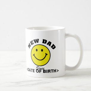 Personalised Face New Dad Coffee Mug