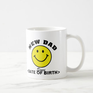 Personalised Face New Dad Coffee Mug