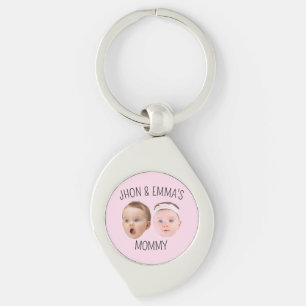 Personalised Face Photo Kids, Mother's Day Gift Key Ring