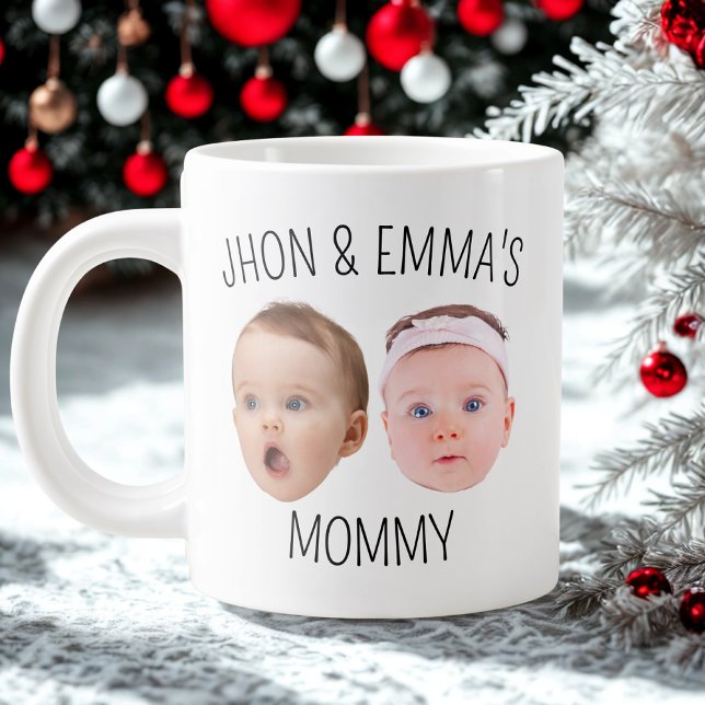 Personalised Face Photo Mug, Mother's Day Gift Large Coffee Mug (Creator Uploaded)