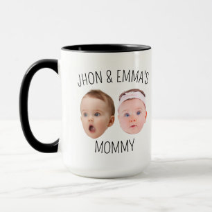 Personalised Face Photo Mug, Mother's Day Gift Mug