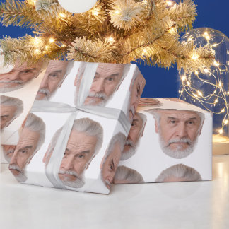 Personalised Face Wrapping Paper Custom Photo