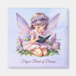 Personalised Fairy Art Freya Dreams Magnet