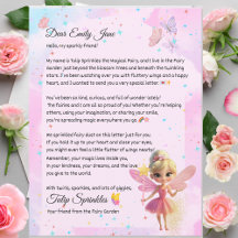 Personalised Fairy Letter for Girls – Custom Name