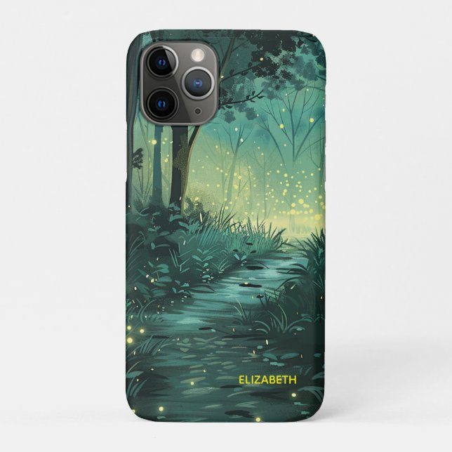 Personalised Fairy Light Forest Case-Mate iPhone Case (Back)