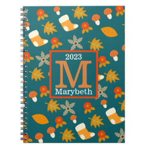 Personalised Fall Notebook