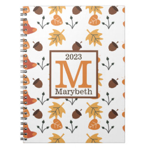 Personalised Fall Notebook
