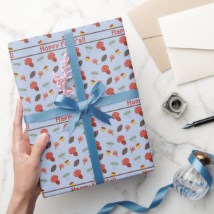 Personalised Fall Wrapping Paper