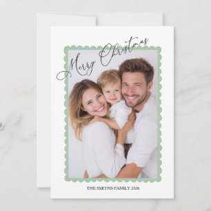 Personalised Family Christmas Card
