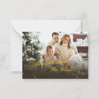 Personalised Family Christmas Card – Custom Holida